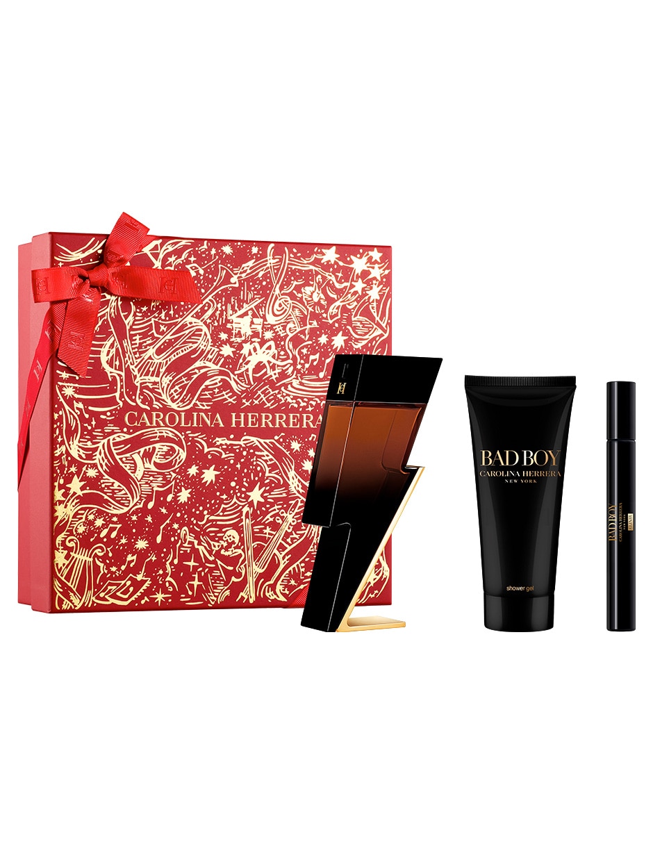 Kit Eau de parfum Carolina Herrera Bad Boy Elixir para hombre 1
