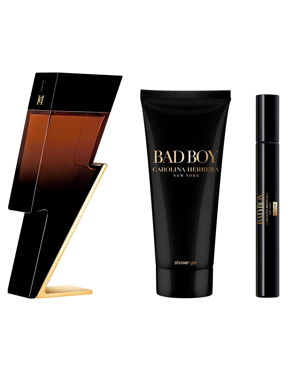 Kit Eau de parfum Carolina Herrera Bad Boy Elixir para hombre 12