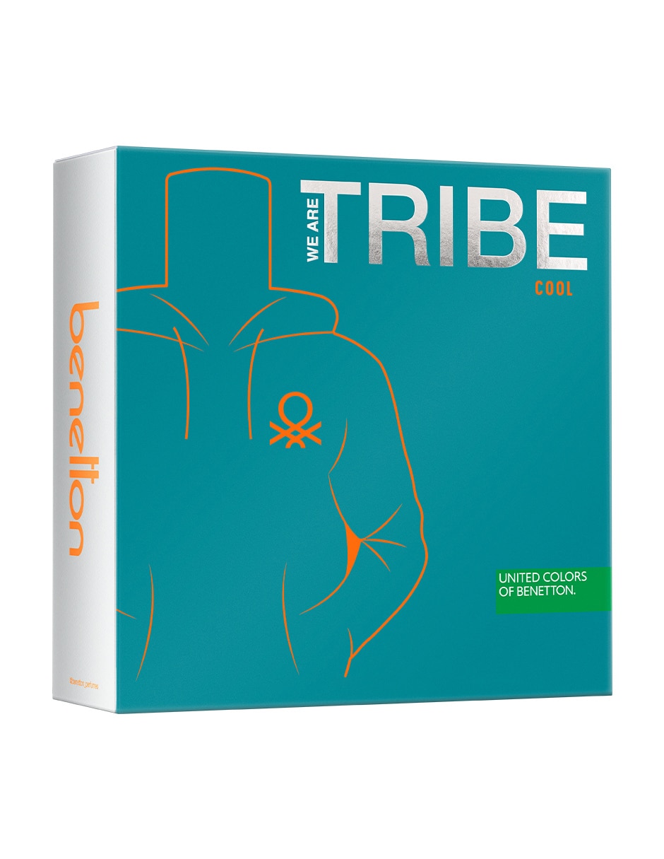 Set Eau de toilette Benetton We are Tribe Cool para hombre
