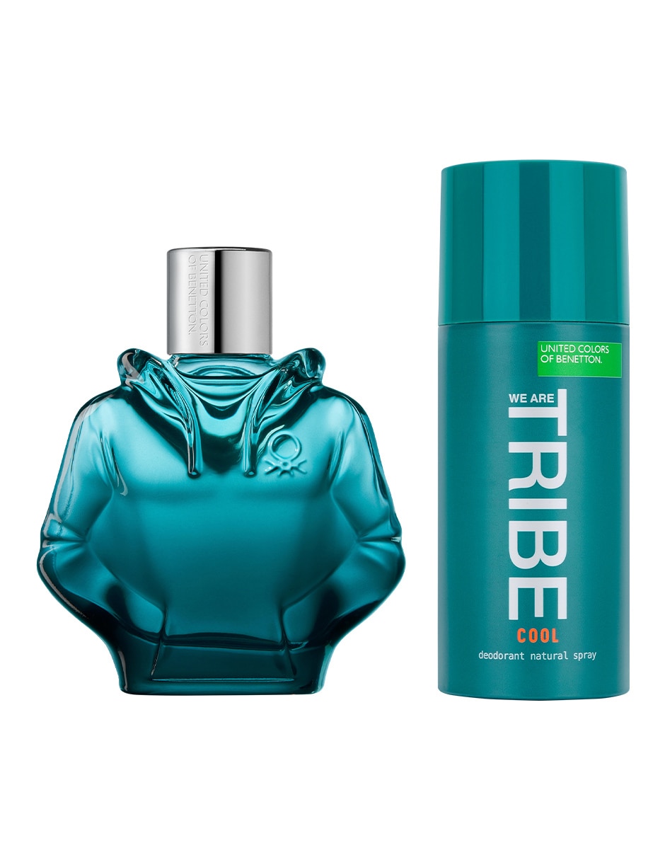 Set Eau de toilette Benetton We are Tribe Cool para hombre