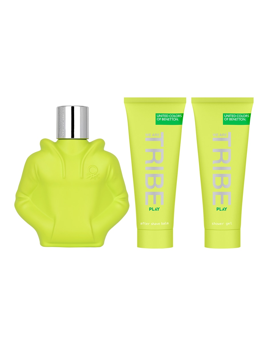 Set Eau de toilette Benetton We Are Tribe Play para hombre