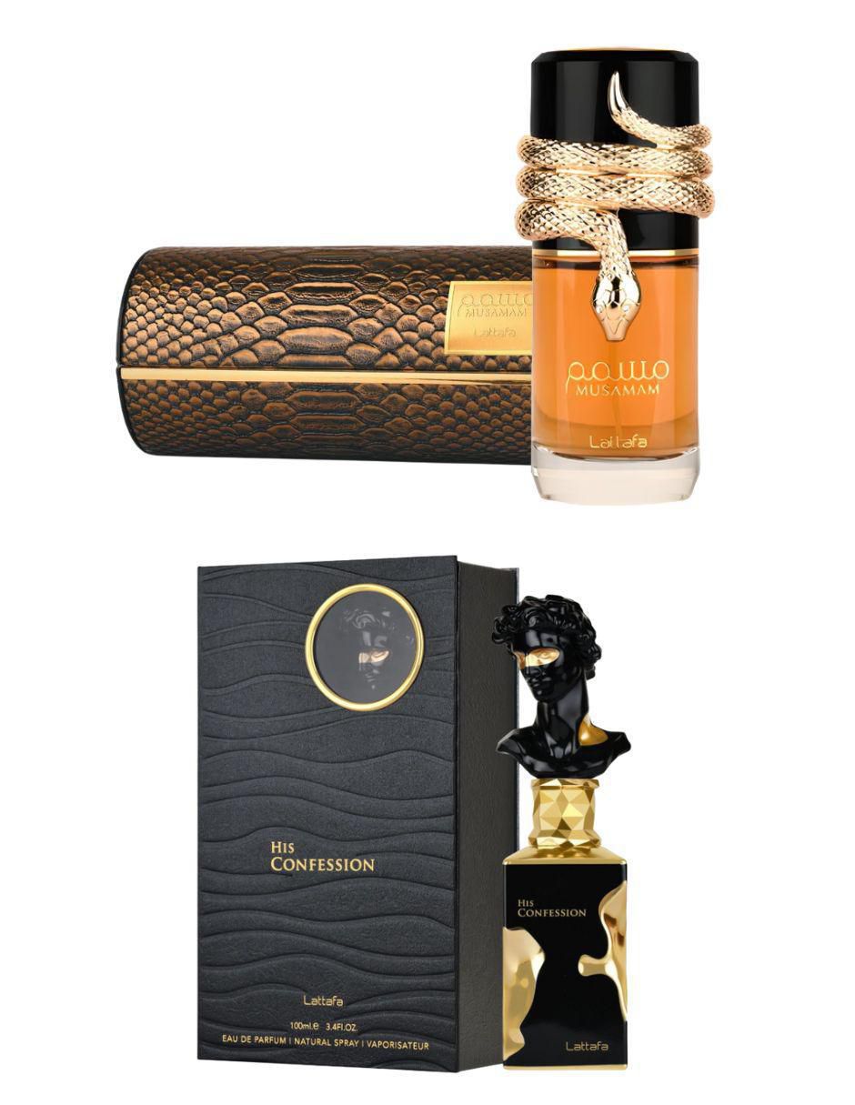 Set Eau de parfum Lattafa Musamam & His Confession unisex