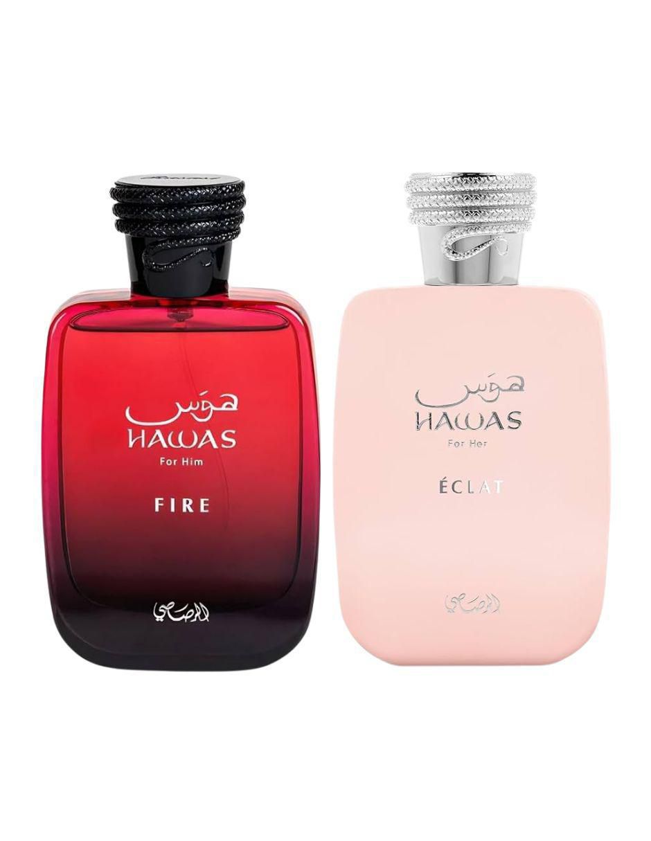 Set eau de parfum hawas unisex 1