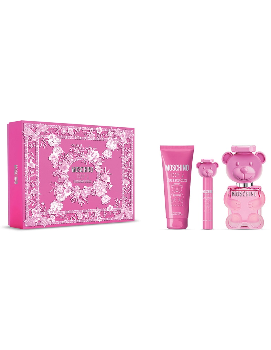 Set Eau de toilette Moschino Toy 2 Bubble Gum para mujer