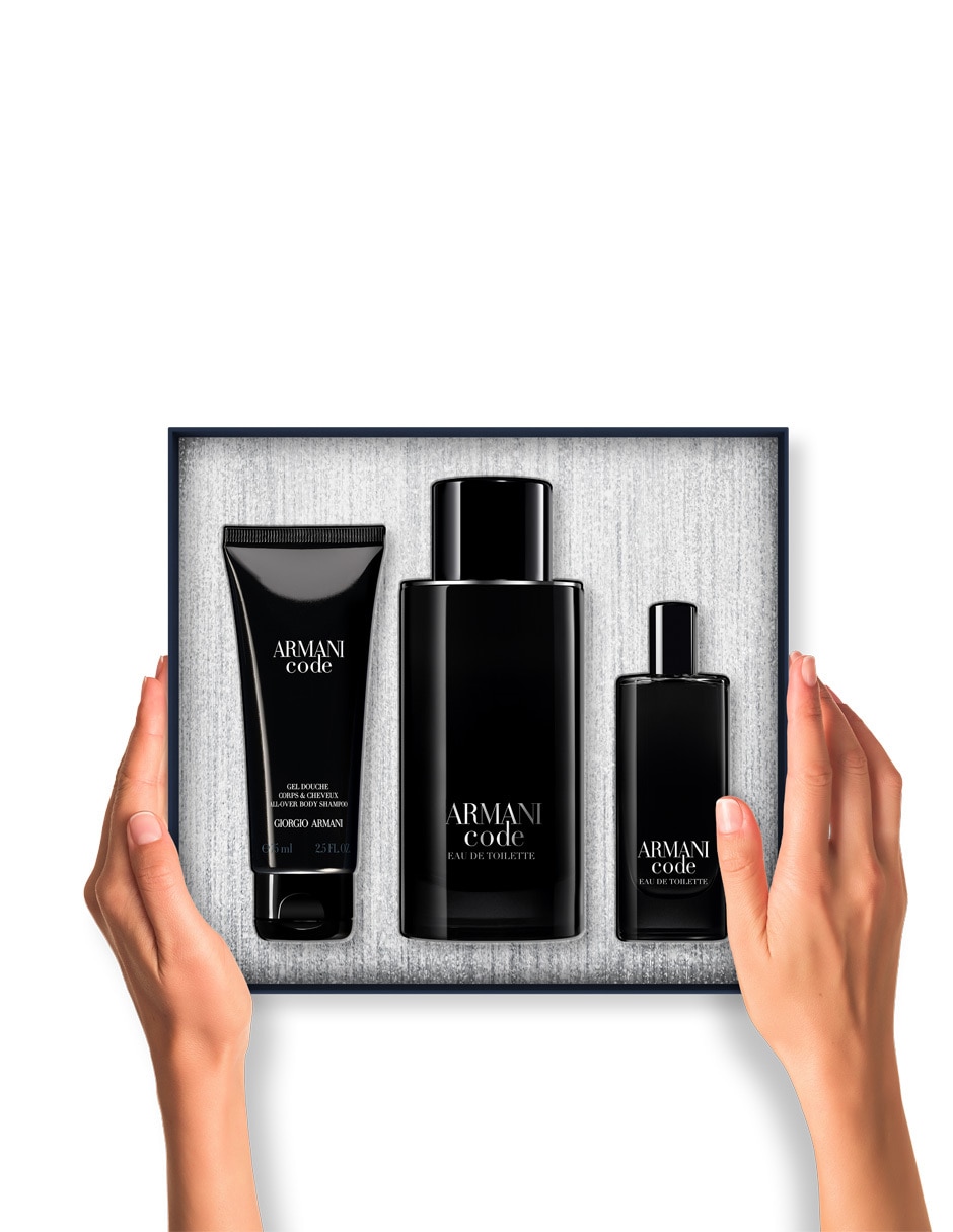 Kit Eau de toilette Giorgio Armani Code para hombre 6