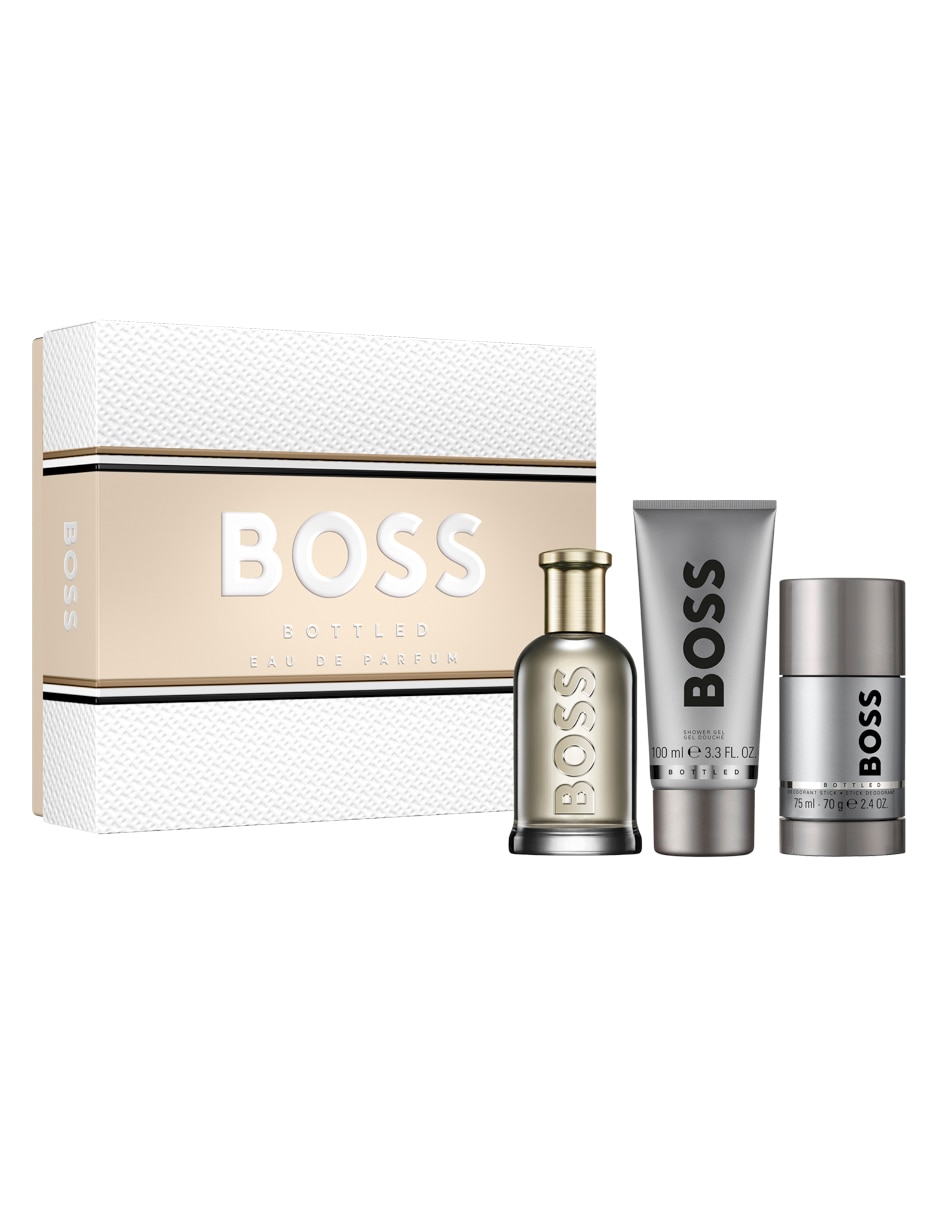 Kit Eau de parfum Hugo Boss Bottled para hombre