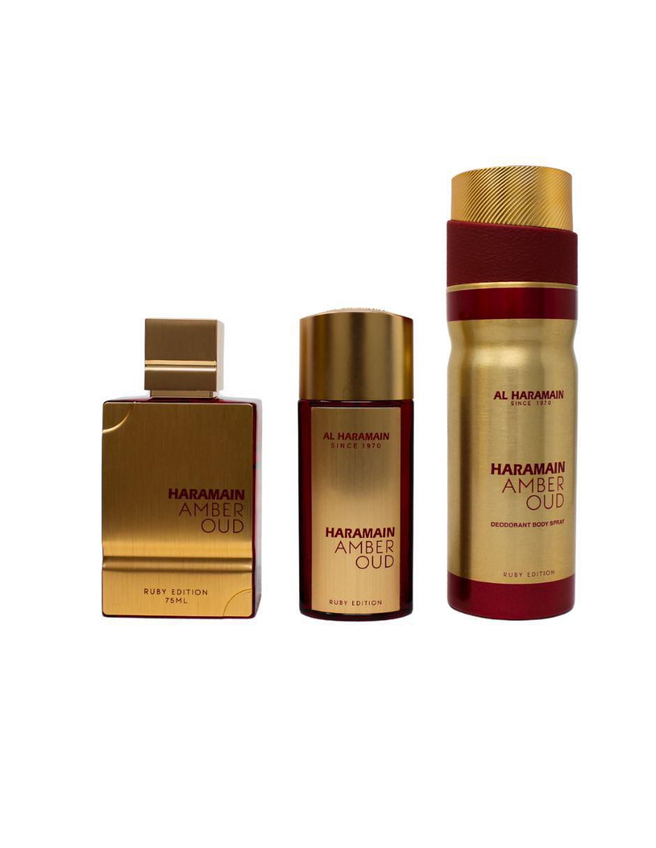 Set Eau de parfum AMBER OUD RUBY EDITION unisex Set Eau de parfum AMBER OUD RUBY EDITION unisex