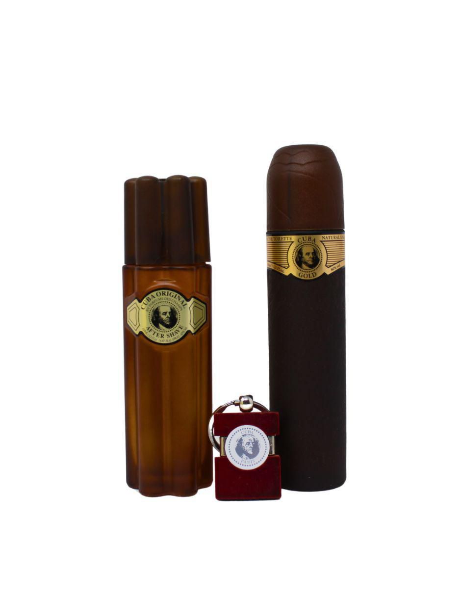 Set Eau de toilette Cuba Gold para hombre