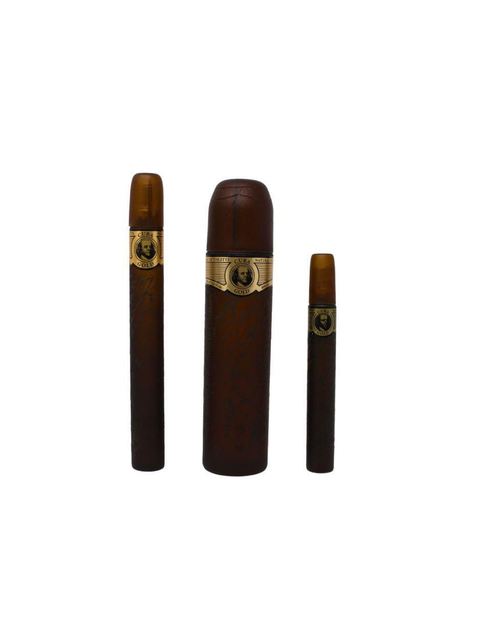 Set Eau de toilette CUBA GOLD para hombre Set Eau de toilette CUBA GOLD para hombre