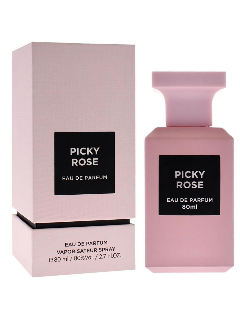 Eau de parfum Fragrance World Picky Rose para mujer