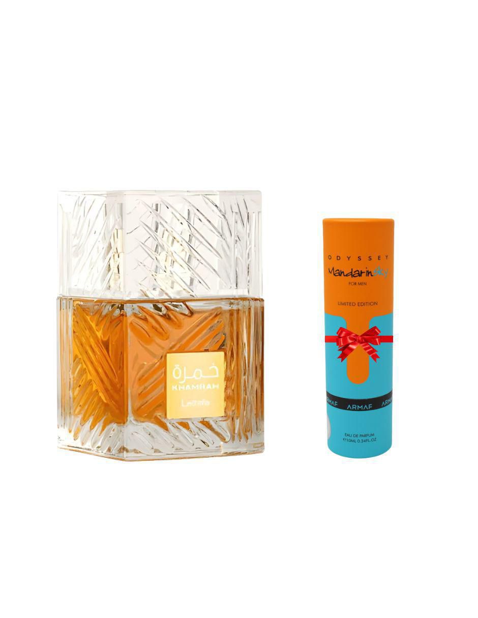 Set Eau de parfum Lattafa Khamrah & Odyssey unisex
