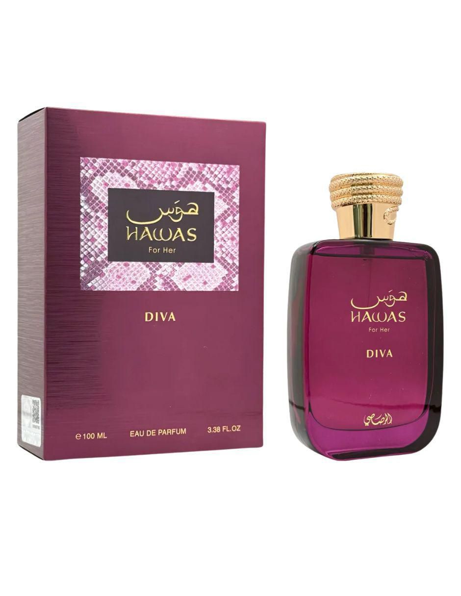 Eau de parfum Rasasi Hawas Diva para hombre