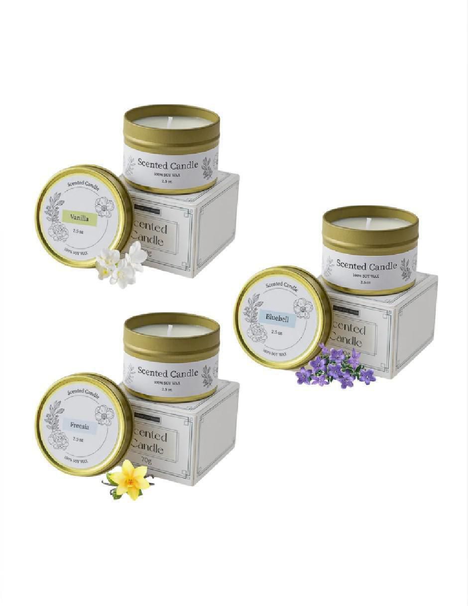 Set vela aromáticas 3 piezas Set vela aromáticas 3 piezas