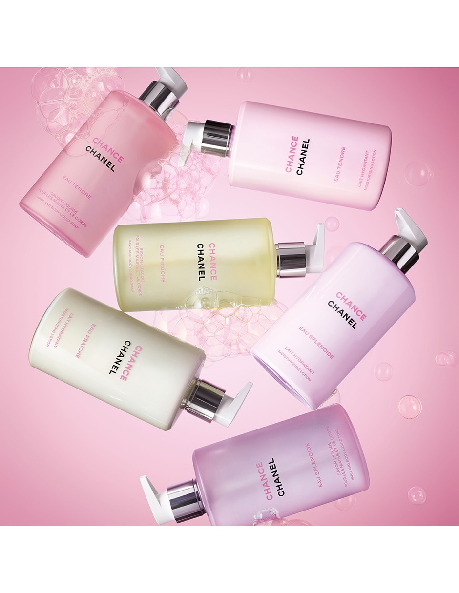 Jabón corporal eau splendide hand and body liquid soap chance chanel