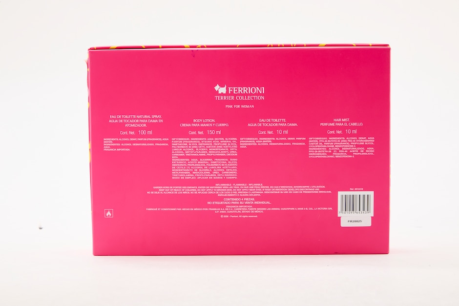 Set Eau de toilette Ferrioni Pink para mujer