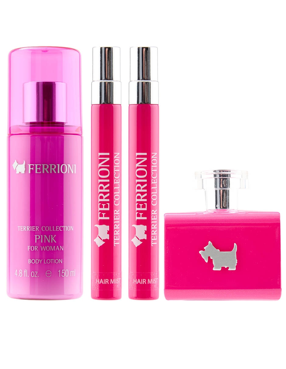 Set Eau de toilette Ferrioni Pink para mujer