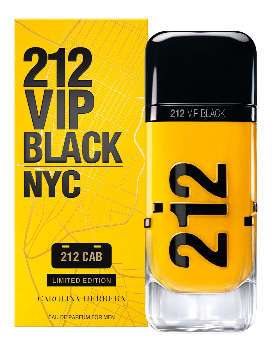Eau de parfum 212 Vip Black Cab para hombre 2