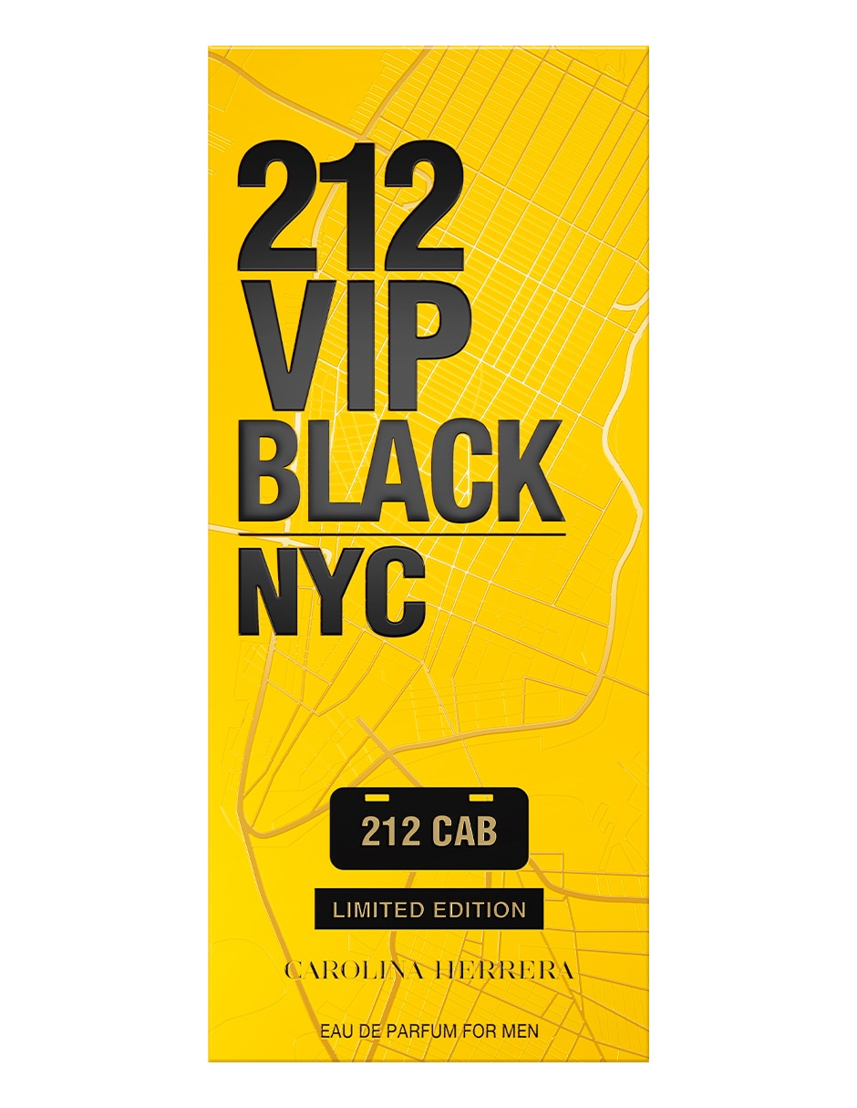 Eau de parfum 212 Vip Black Cab para hombre 3