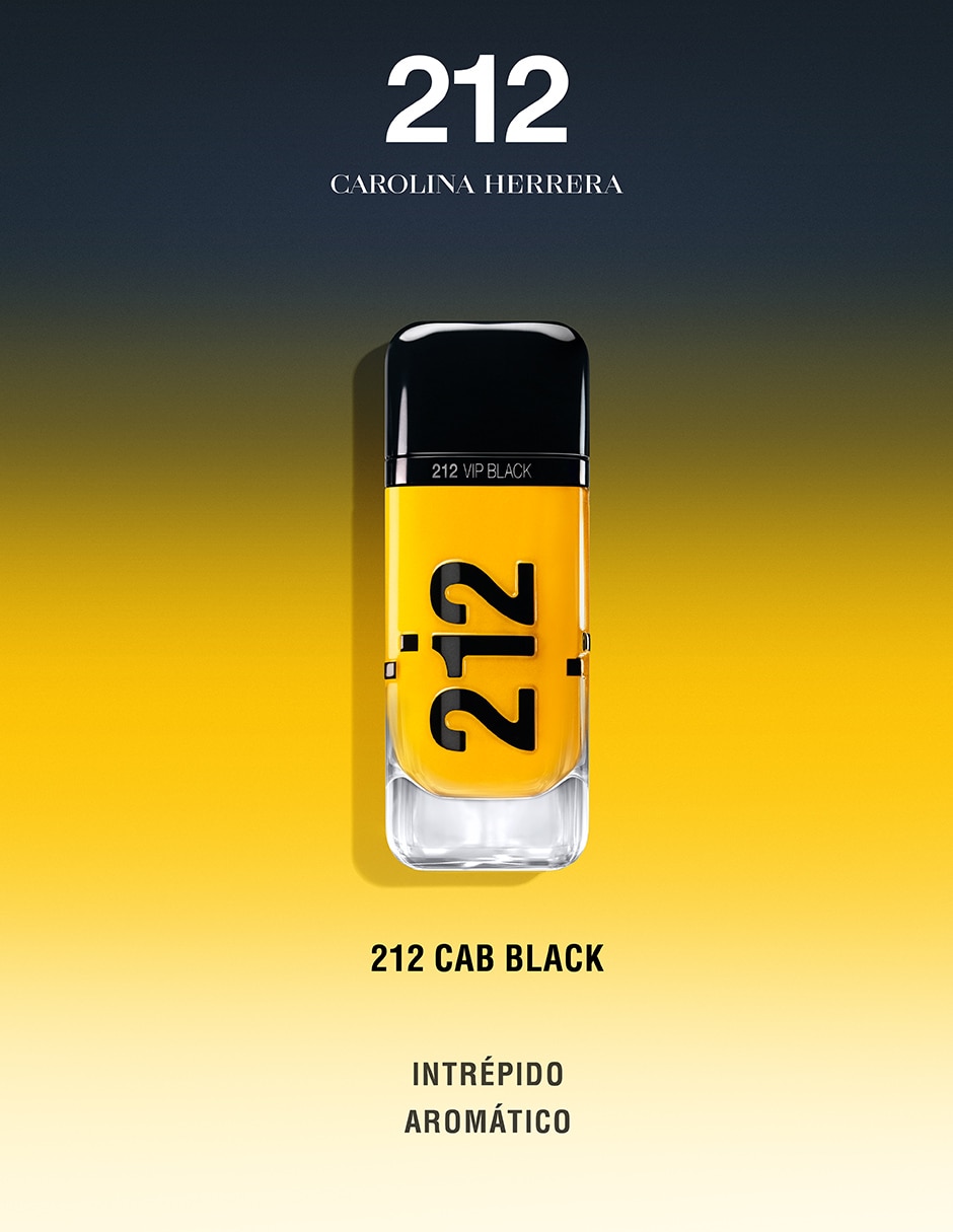 Eau de parfum Carolina Herrera 212 VIP Black Cab para hombre