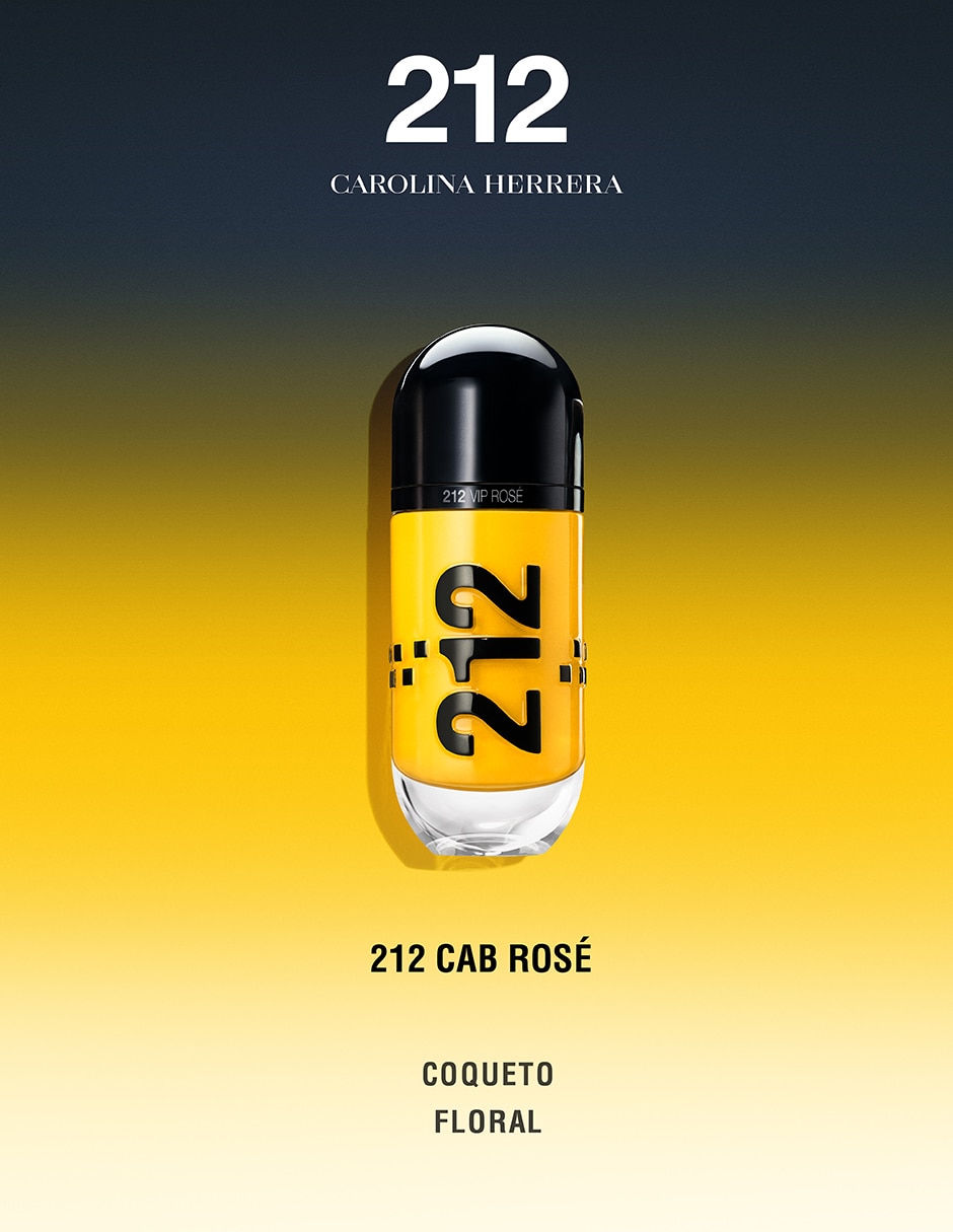 Eau de parfum 212 VIP Rose Cab para mujer