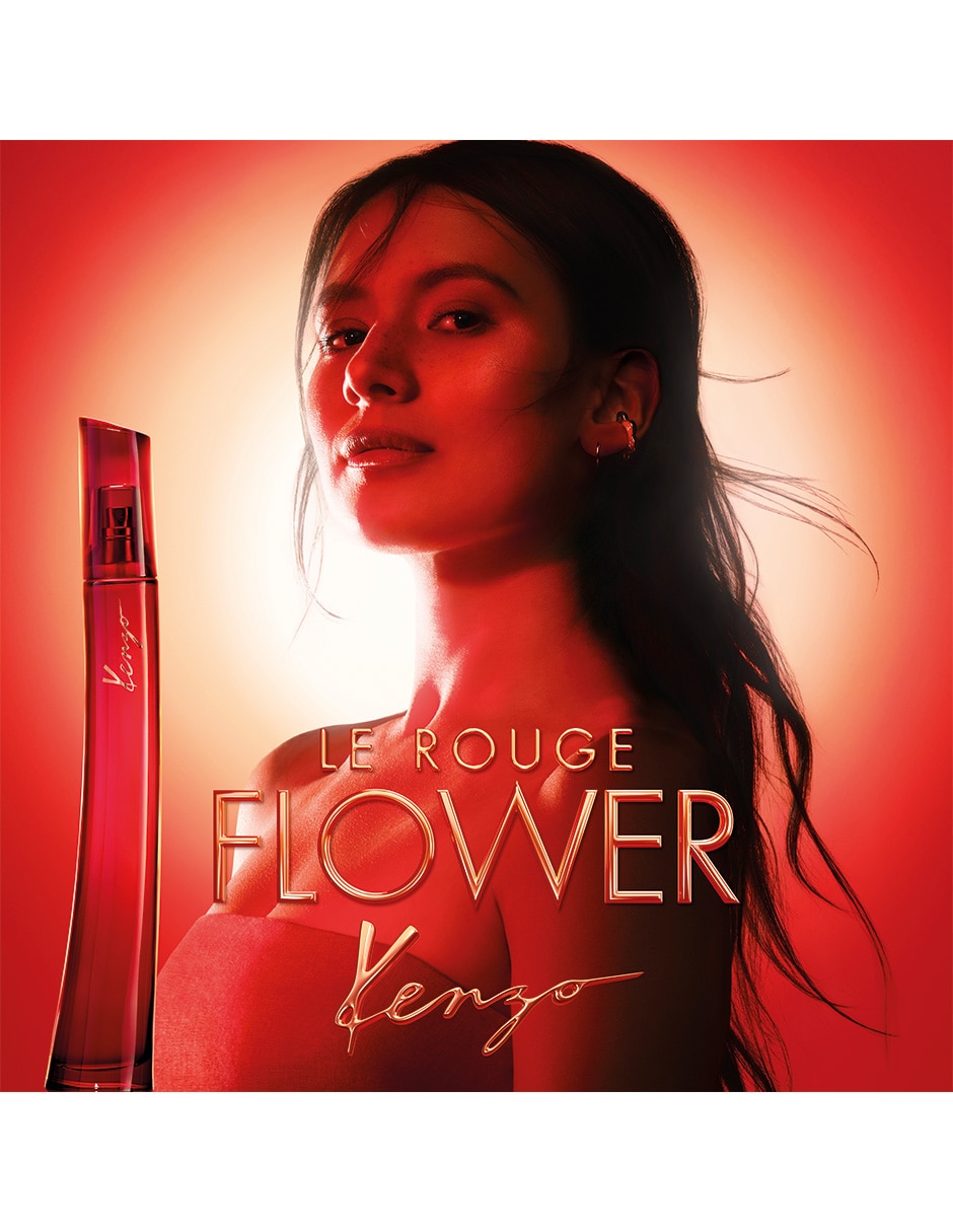 Eau de parfum Kenzo Le Rouge flower para mujer