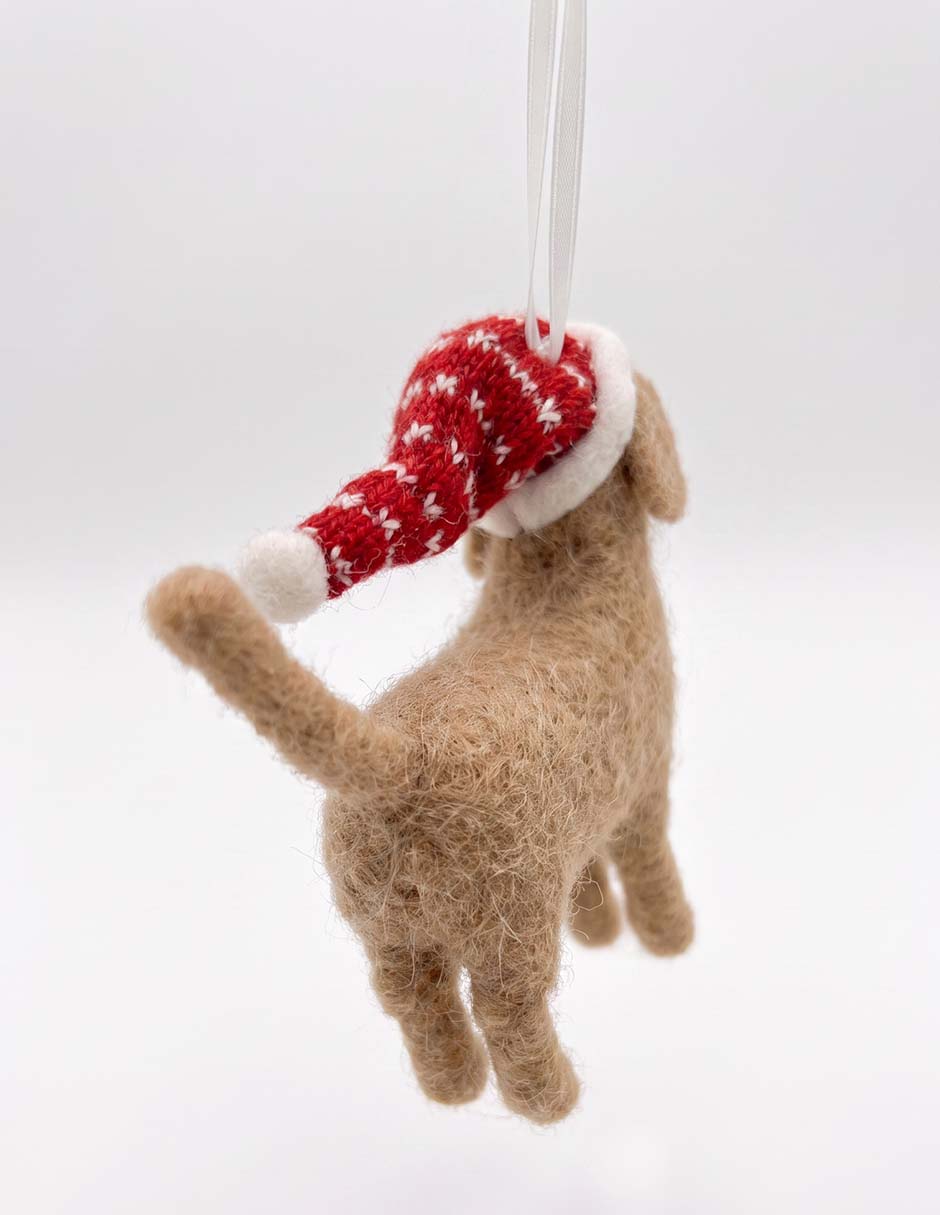 Ornamento navideño perro 3