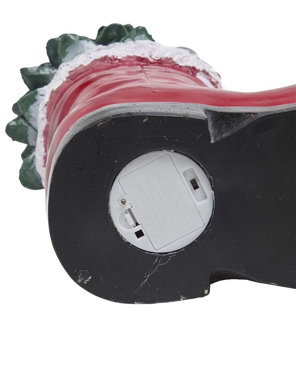 Figura decorativa navideña de bota 2