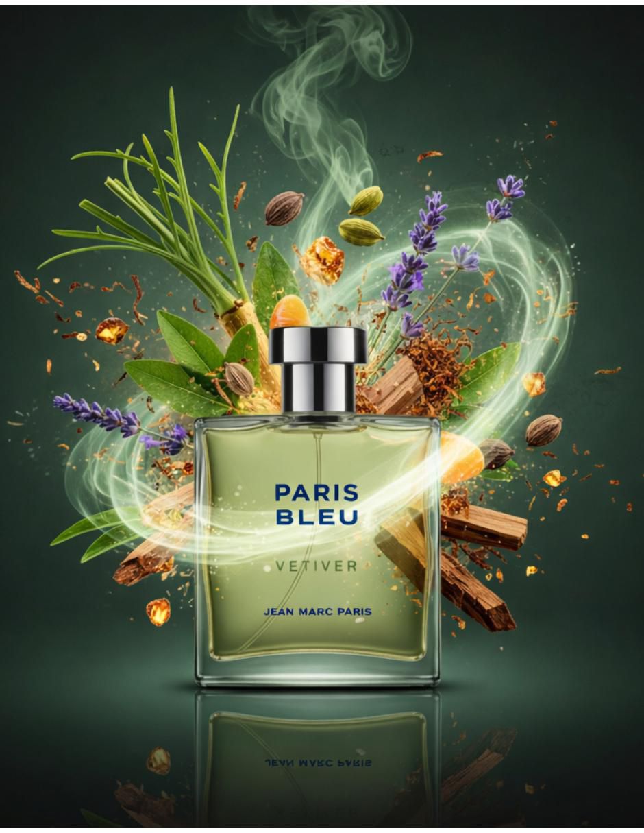 Eau de toilette Jean Marc Paris Paris Bleu para hombre