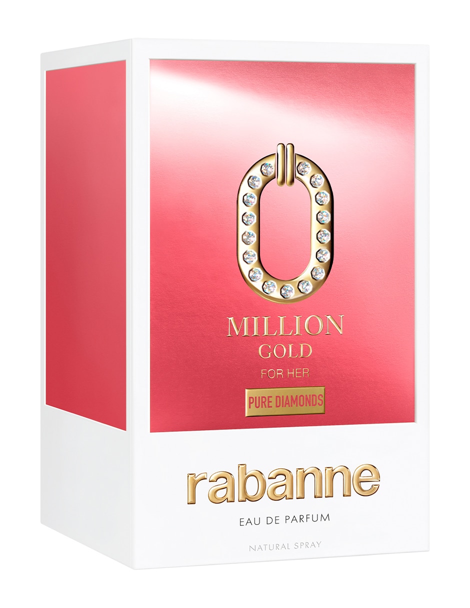 Eau de parfum Rabanne Million Gold for her Pure Diamonds para mujer