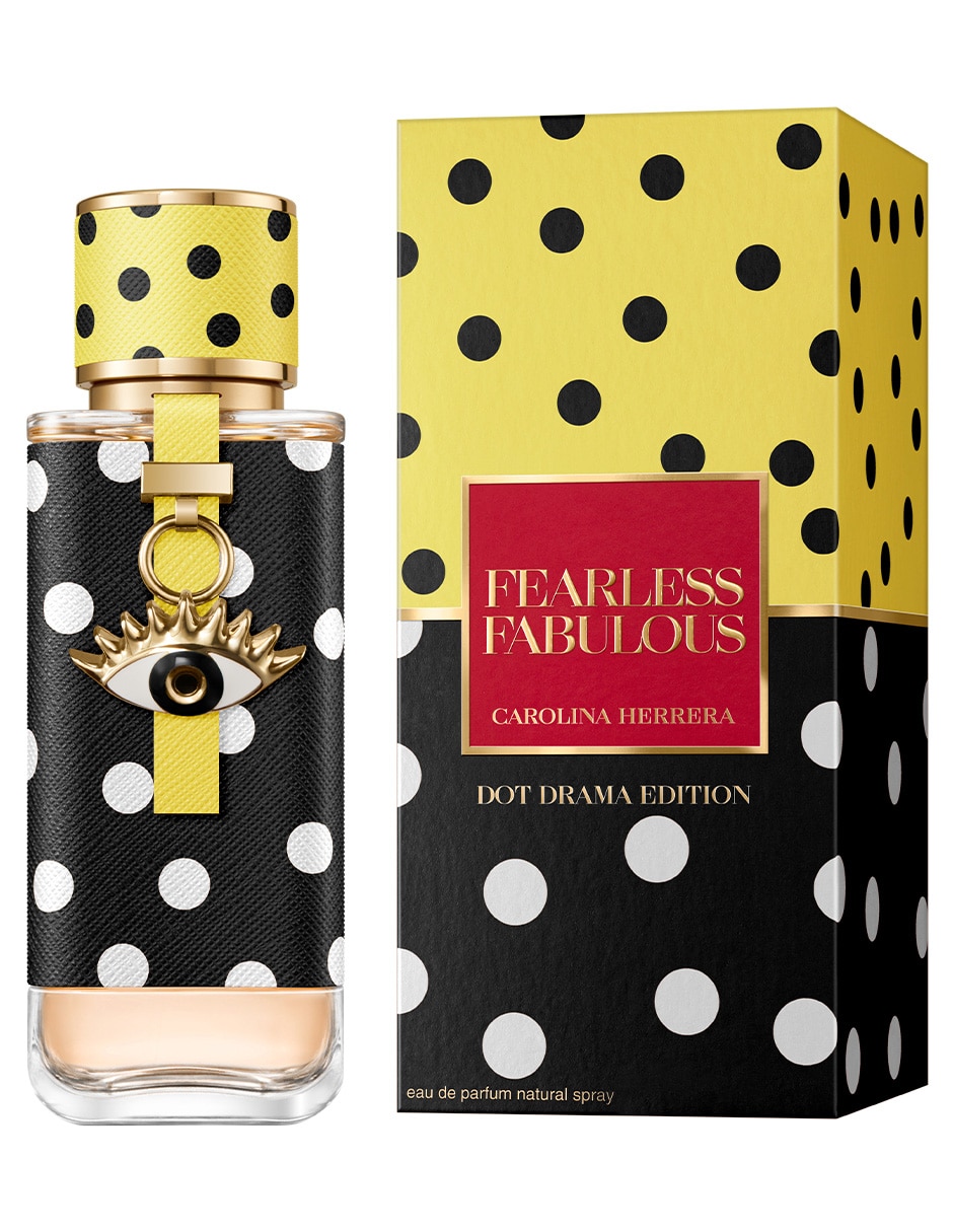Eau de parfum Carolina Herrera Luckycharms Fearless & Fabulous Dot Drama para mujer