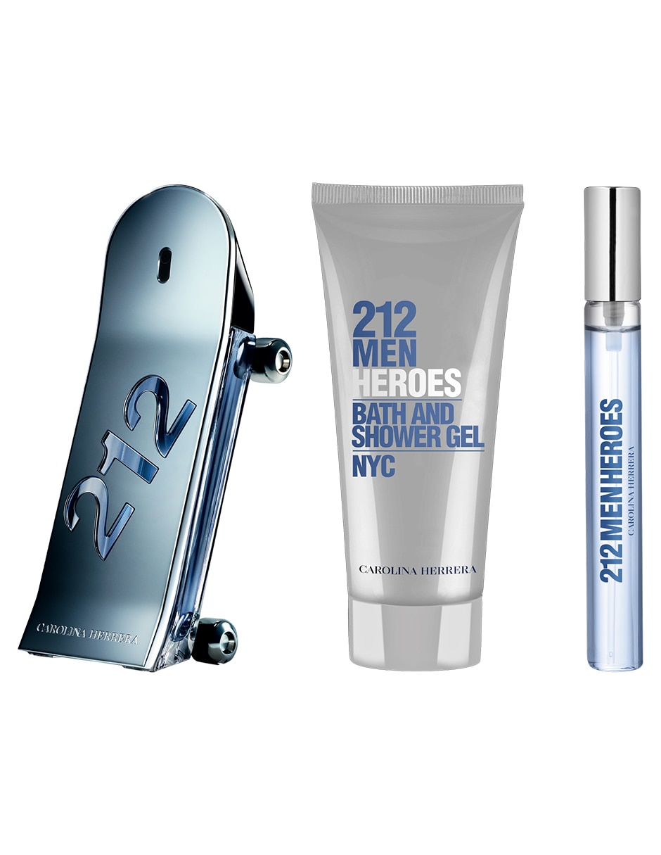 Set Eau de toilette 212 Men Heroes para hombre 8