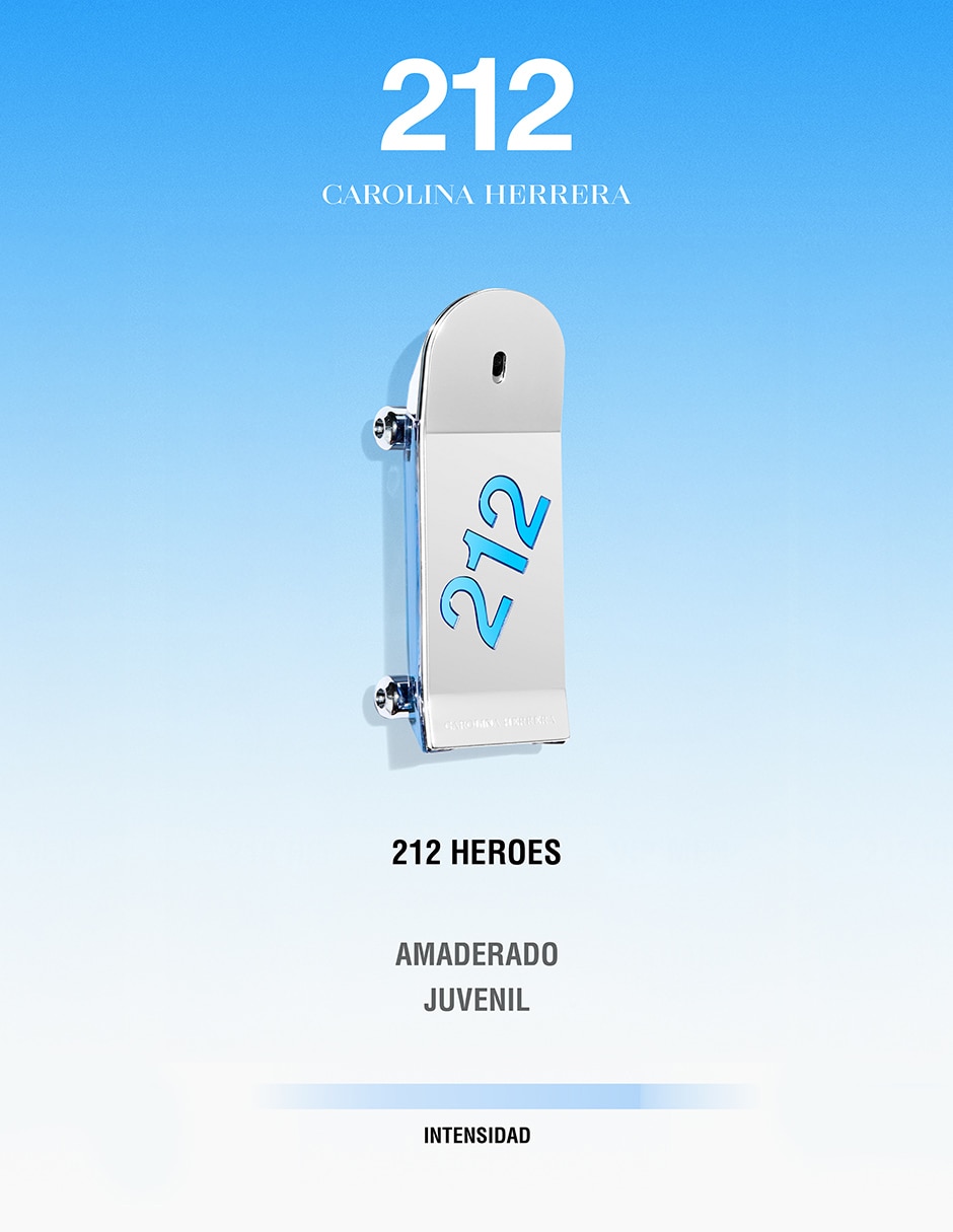 Set Eau de toilette 212 Men Heroes para hombre 12