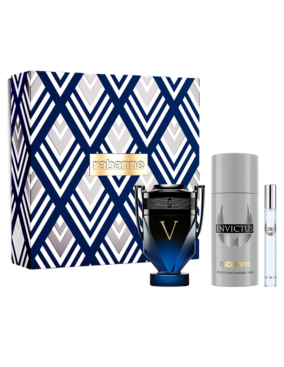 Kit Parfum Rabanne Invictus Victory Intense para hombre