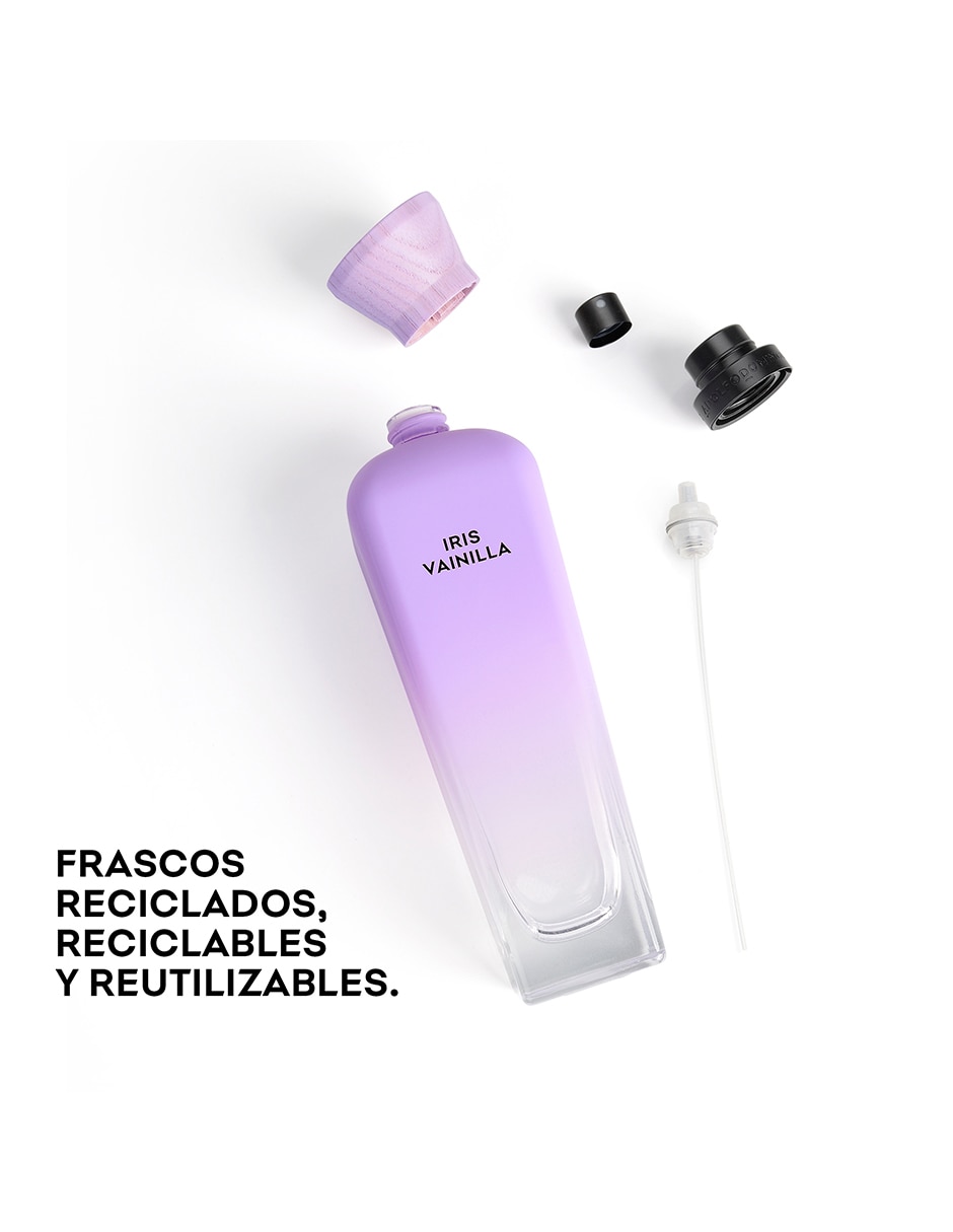 Kit Eau de parfum Iris Vainilla para mujer 8