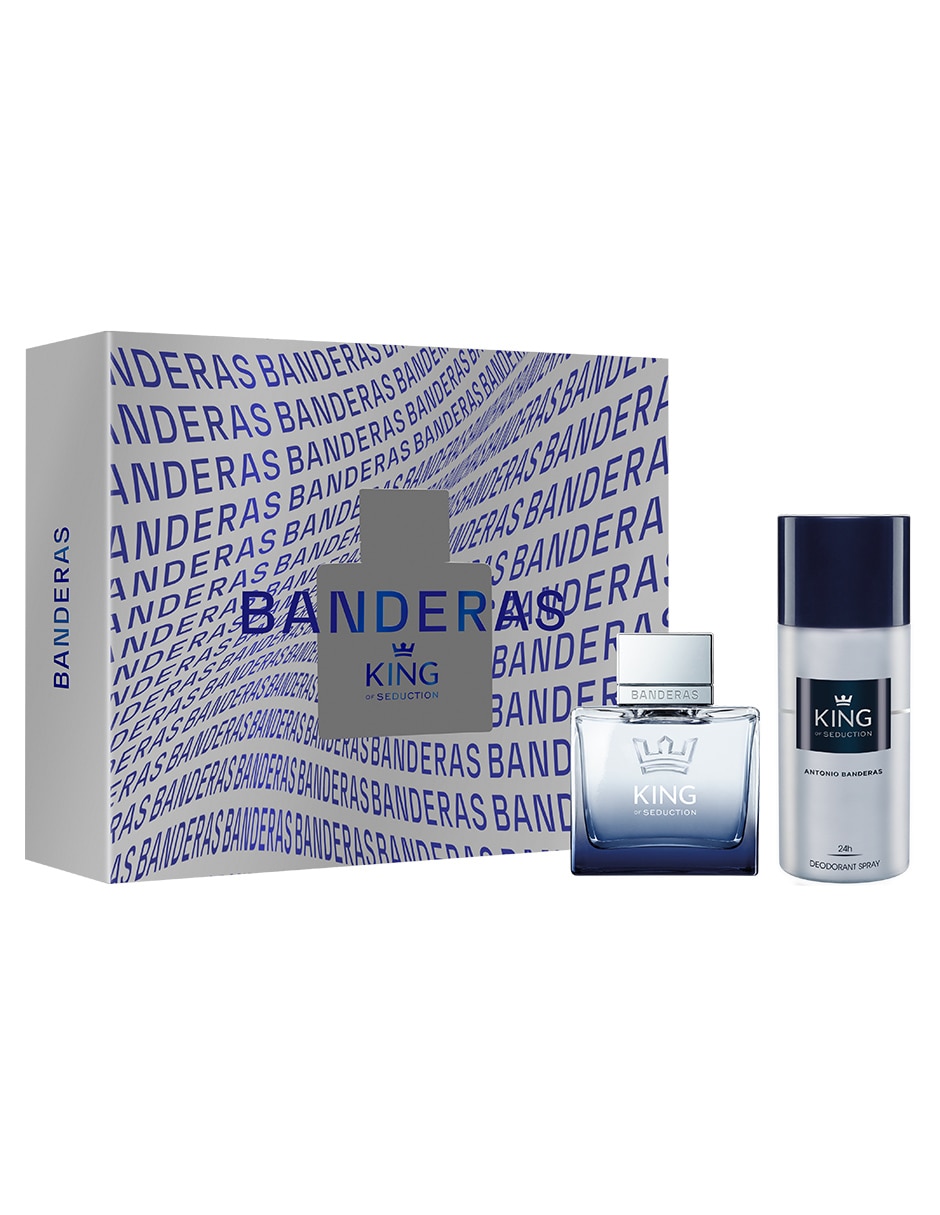 Kit Eau de toilette King of Seduction para hombre