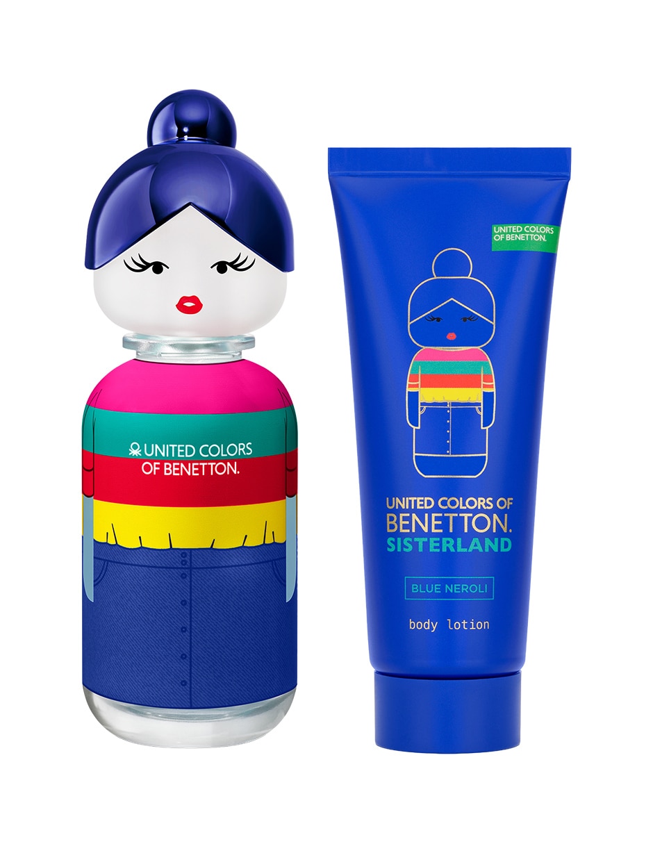 Kit Eau de toilette Benetton Sisterland Blue Neroli para mujer