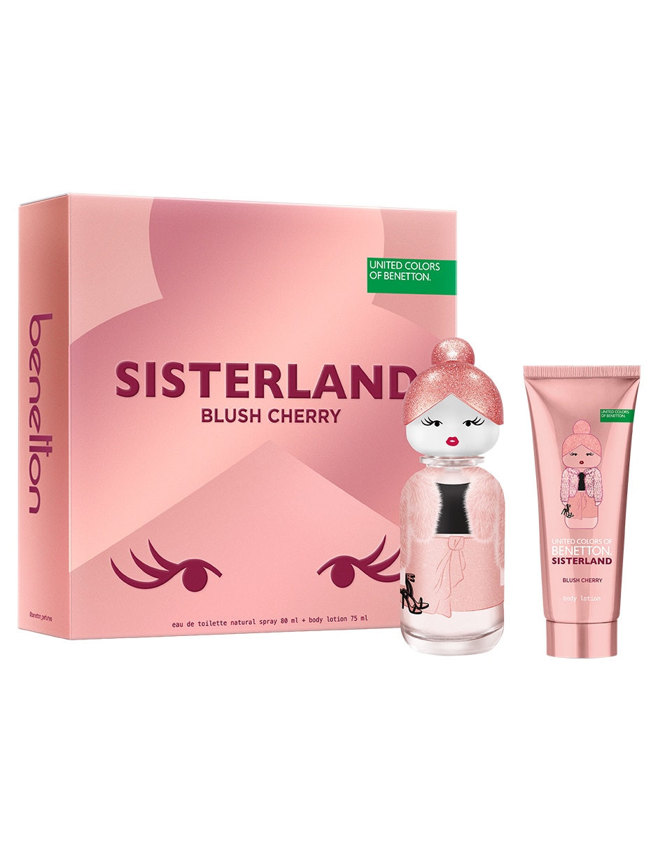 Kit Eau de parfum Sisterland Colorete Cherry para mujer 1