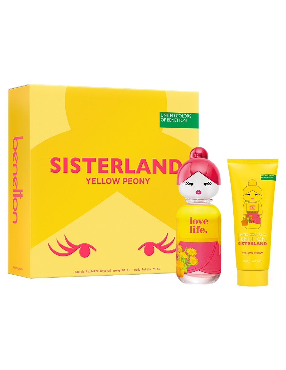 Kit Eau de toilette Sisterland Yellow Peony para mujer 1