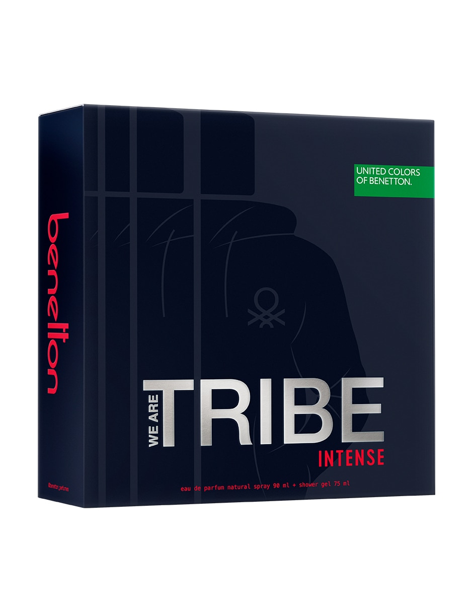 Kit Eau de parfum Benetton We Are Tribe Intense para hombre