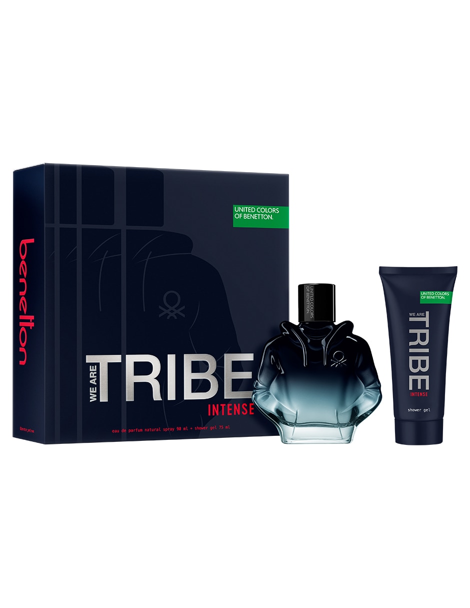Kit Eau de parfum Benetton We Are Tribe Intense para hombre