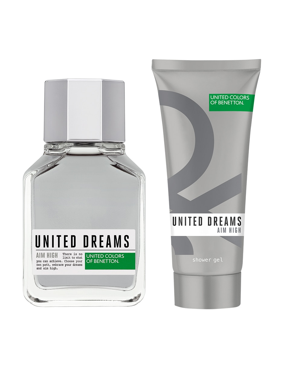Kit Eau de toilette Benetton Dreams Aim High para hombre