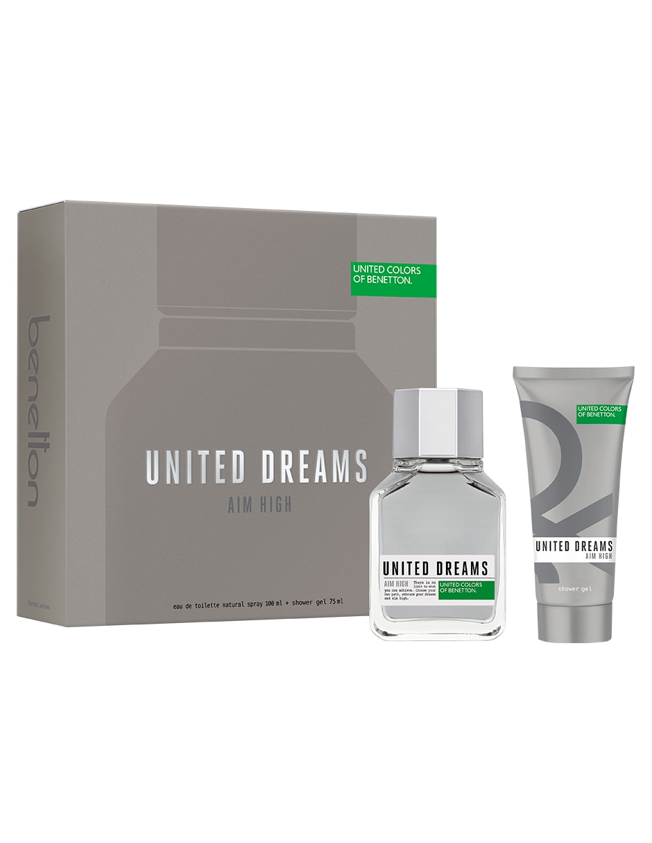Kit Eau de toilette Benetton Dreams Aim High para hombre
