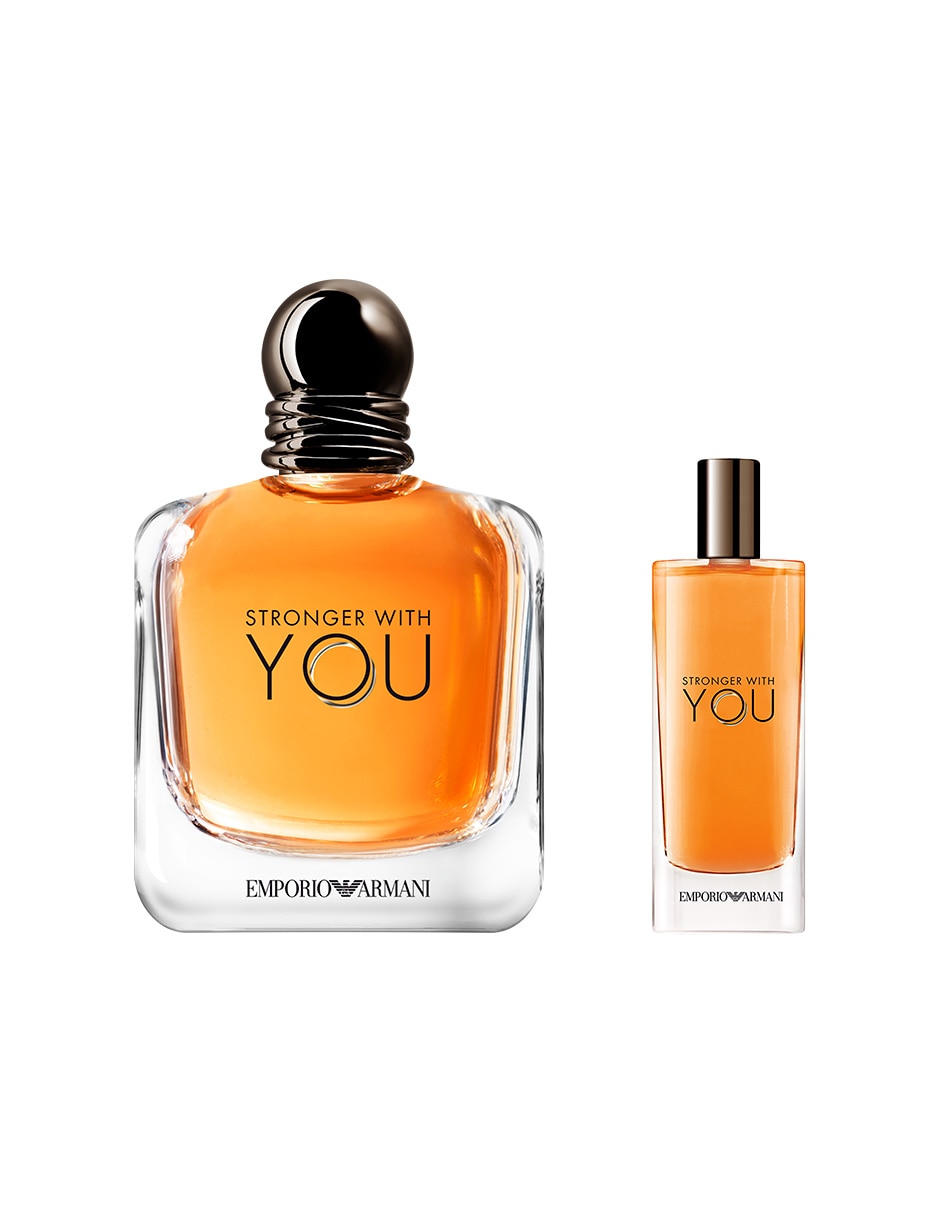 Set Eau de toilette Giorgio Armani Stronger with you para hombre