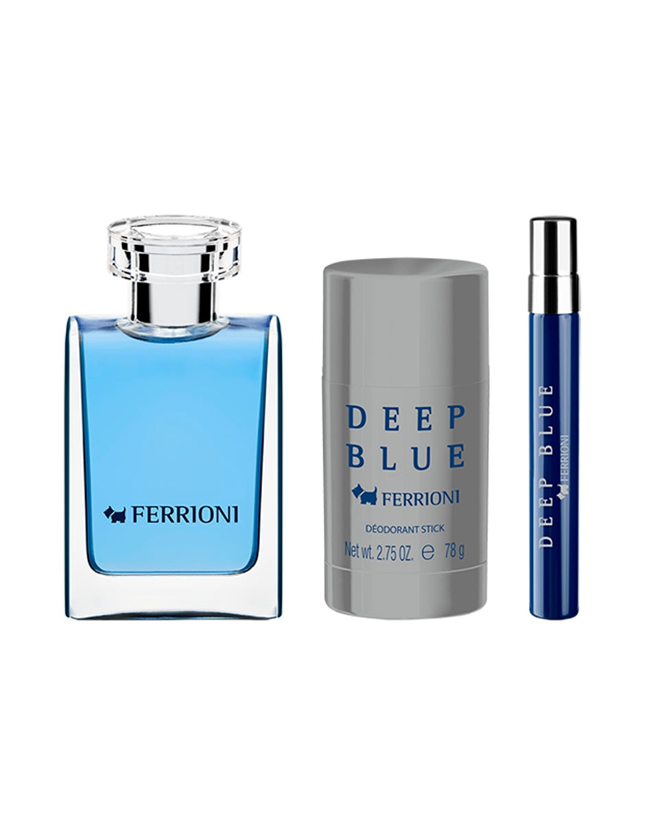 Kit Eau de toilette Deep Blue para hombre