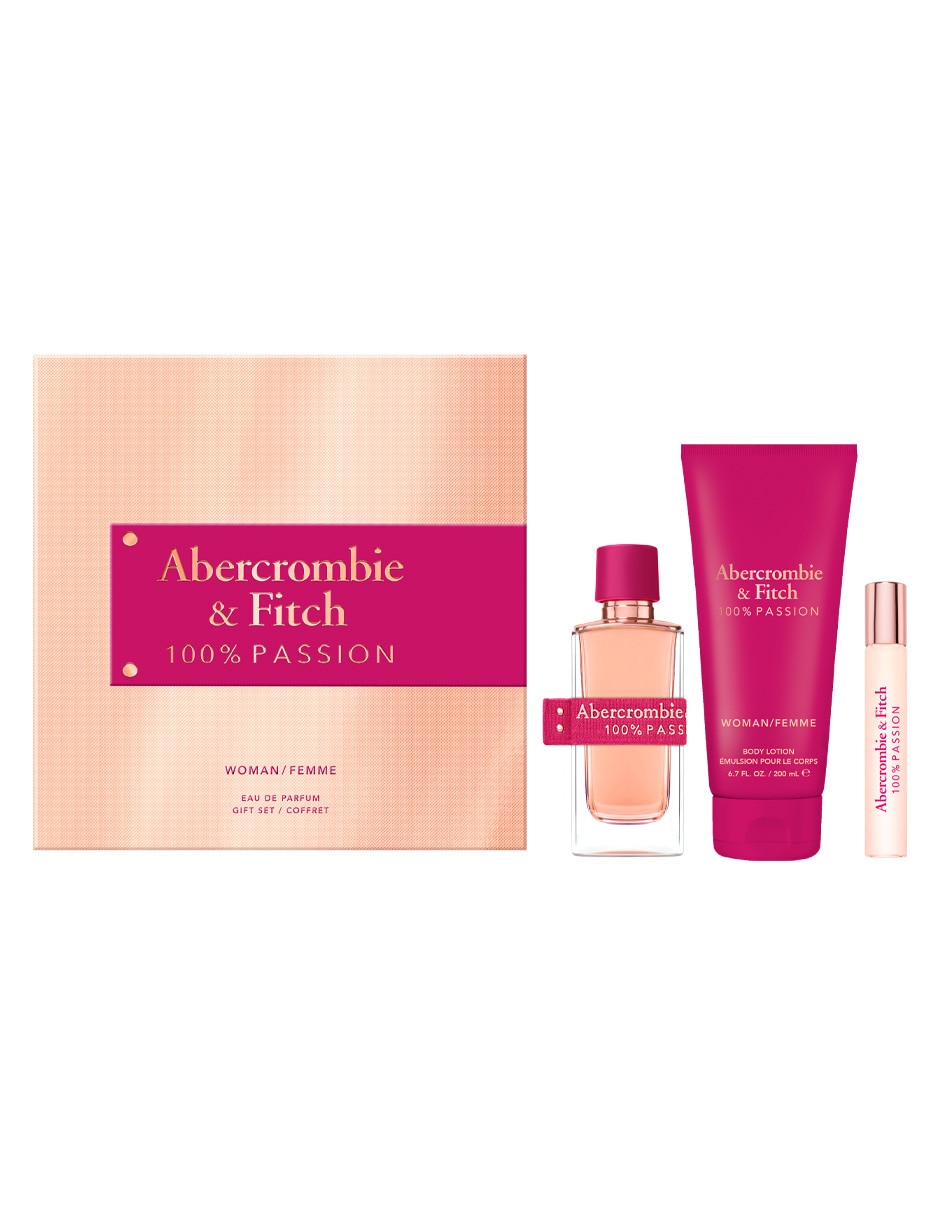 Kit Eau de parfum 100% Passion para mujer 5