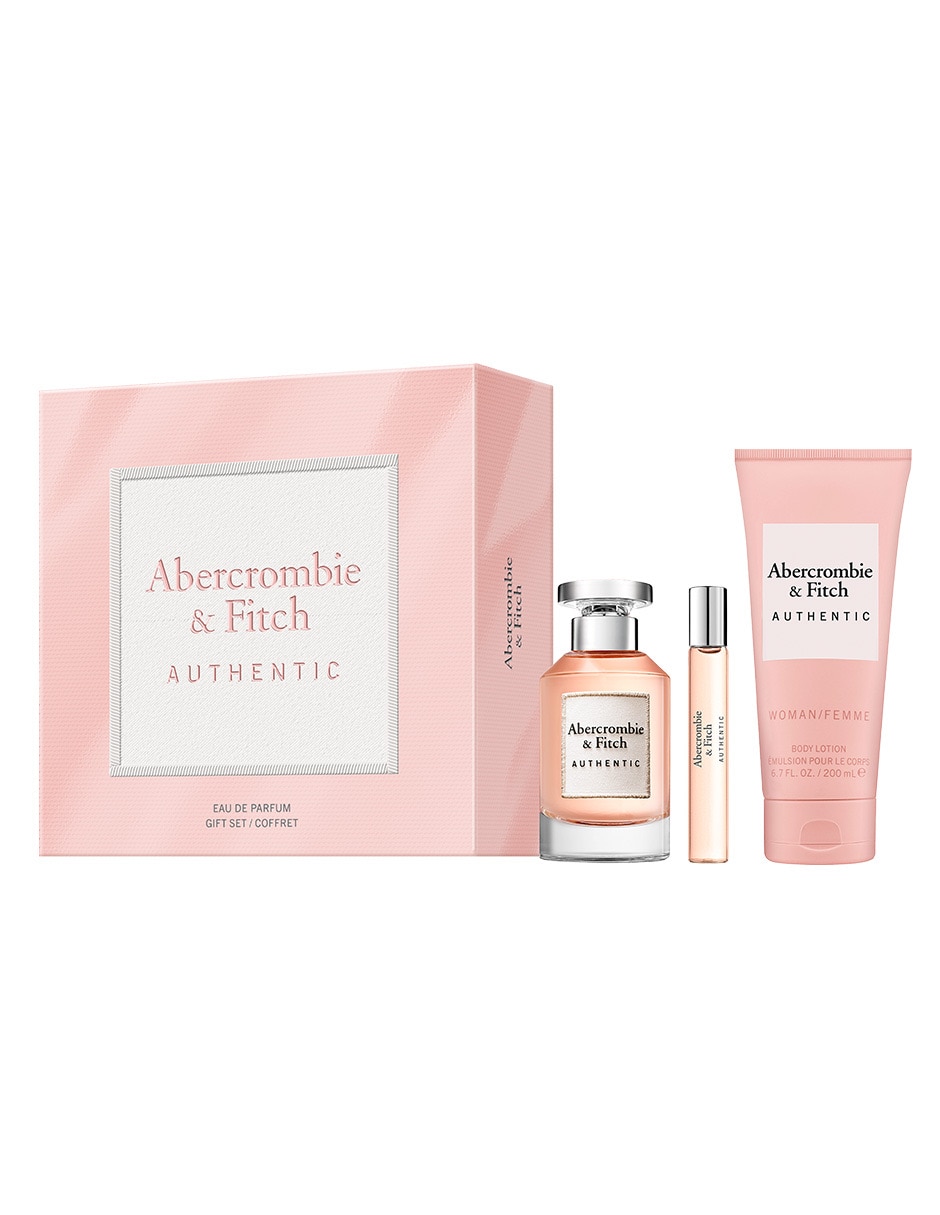 Kit Eau de parfum Abercrombie & Fitch Authentic para mujer