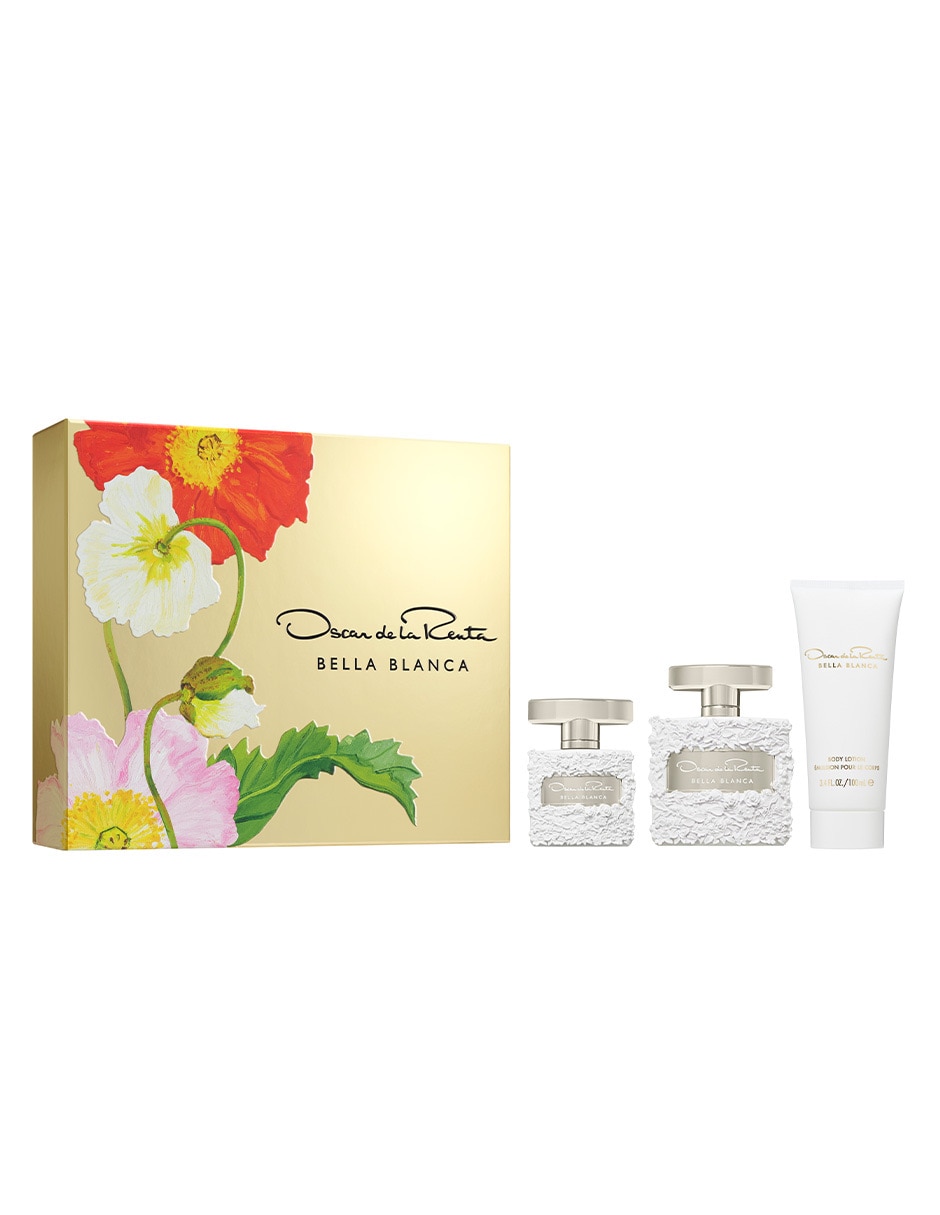 Kit Eau de parfum Oscar De La Renta Bellla Blanca para mujer