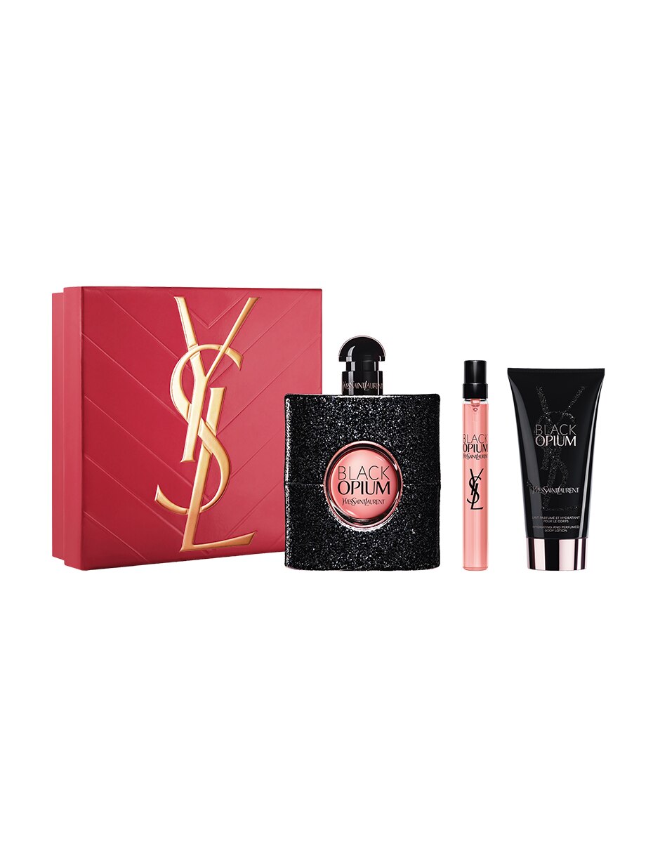 Kit Eau de parfum Black Opium para mujer 1
