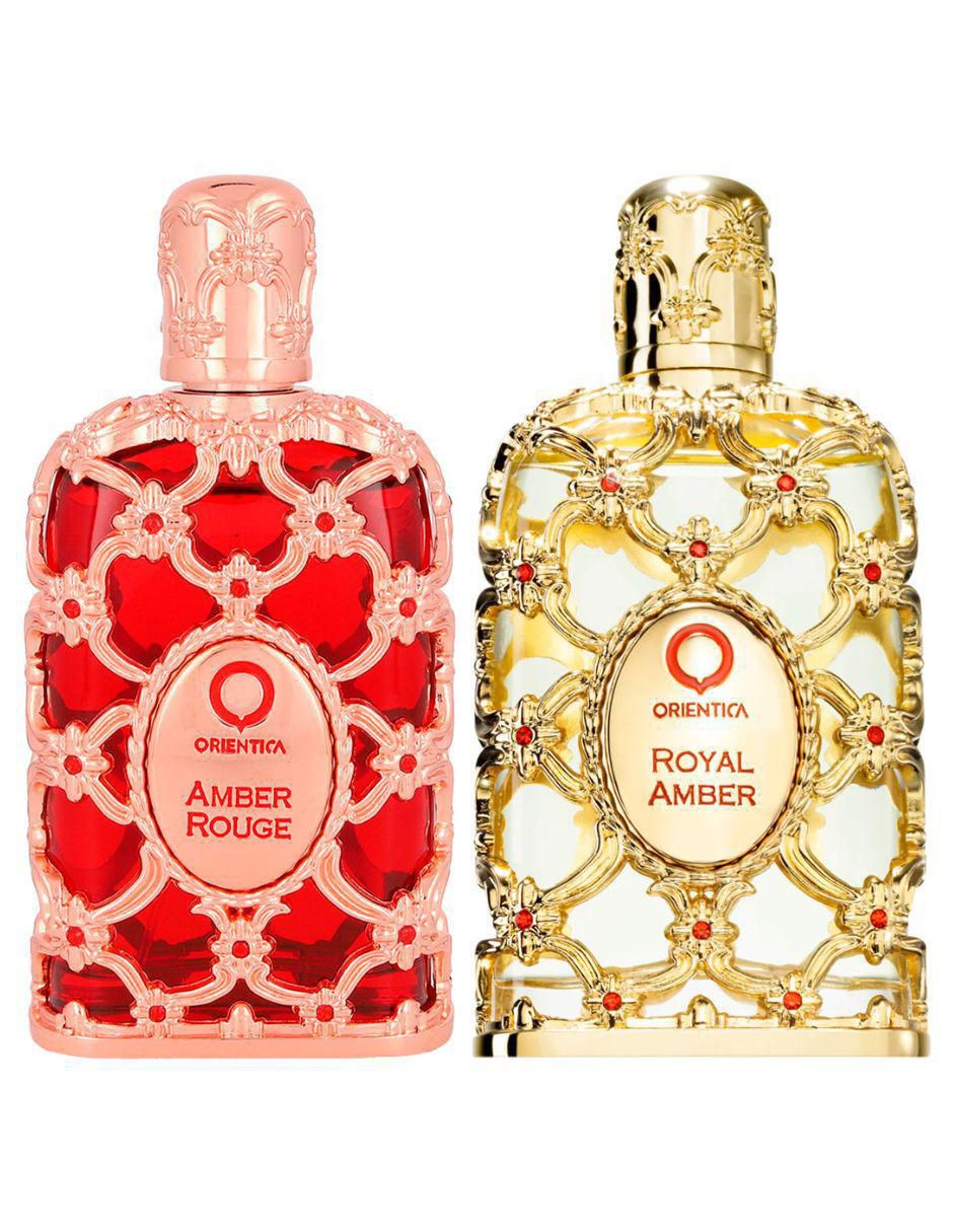Set eau de parfum amber rouge y royal amber unisex