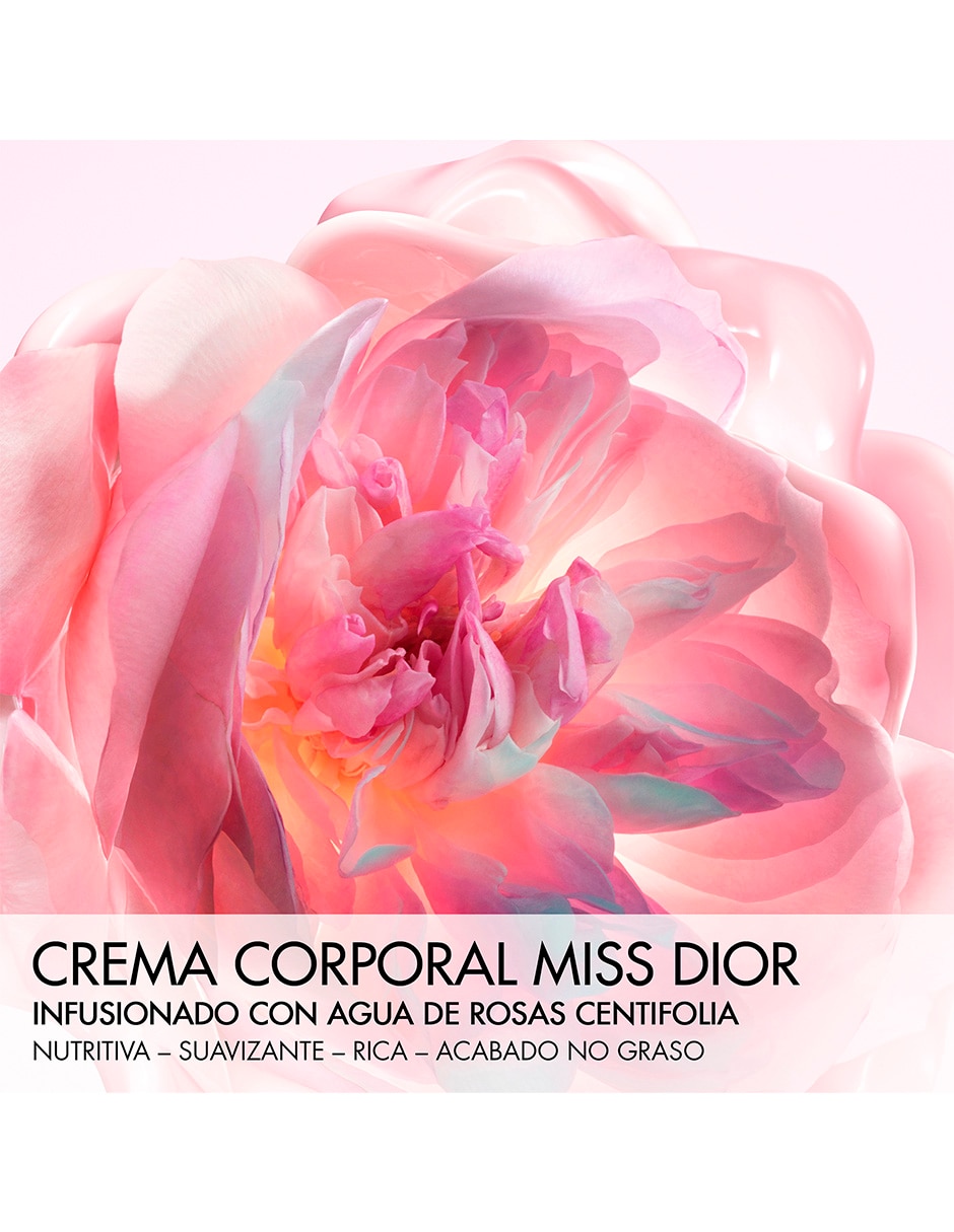 Set de crema para cuerpo recomendada para hidratar de día dior miss dior para piel todo tipo piel